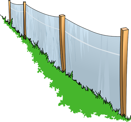 silt fence erosion control